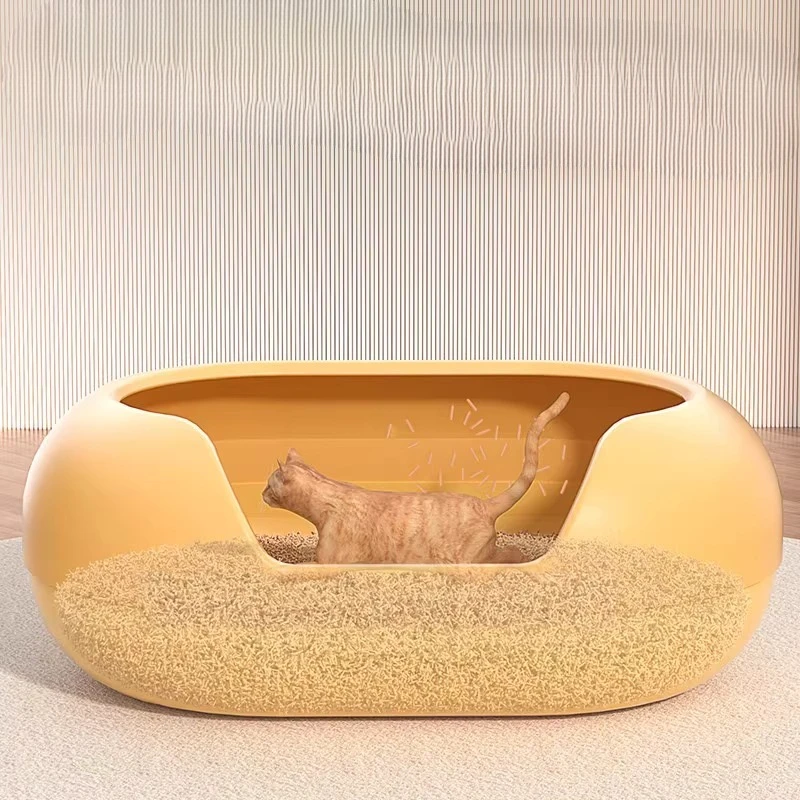 Sandbox cat Litter Box Defecation Accessories Training cat Litter Box Toilet Hiding Automatische Kattenbak Household Products