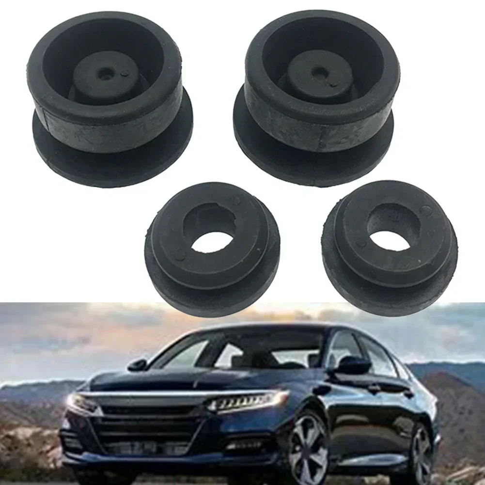 4PC Radiator Rubber Mount Bushing Grommets For Honda For Accord For Civic 74173-SJ4-000 + 74172-SM4-97 For CRV Accessories