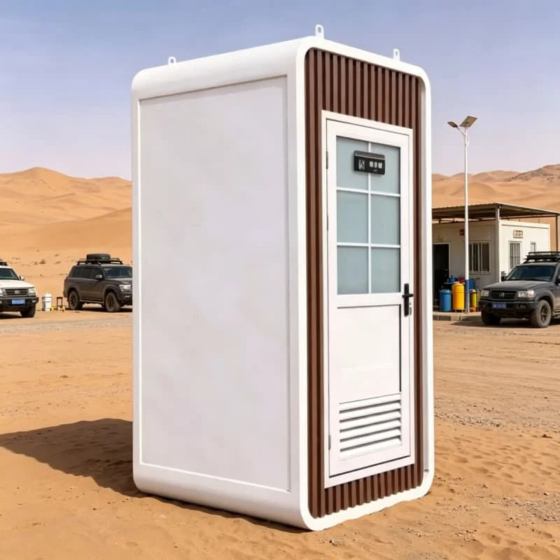 Modern Regular Standard Portable Container Home Toilet Bathroom Sandwich Panel Movable Portable Toilet and Shower