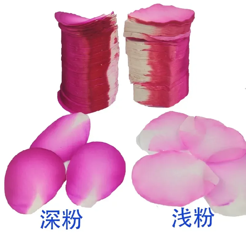For Wedding House Celebration Hand Sprinkling Flower Simulation Pink Paper Petal Marriage Proposal Confession Balloon