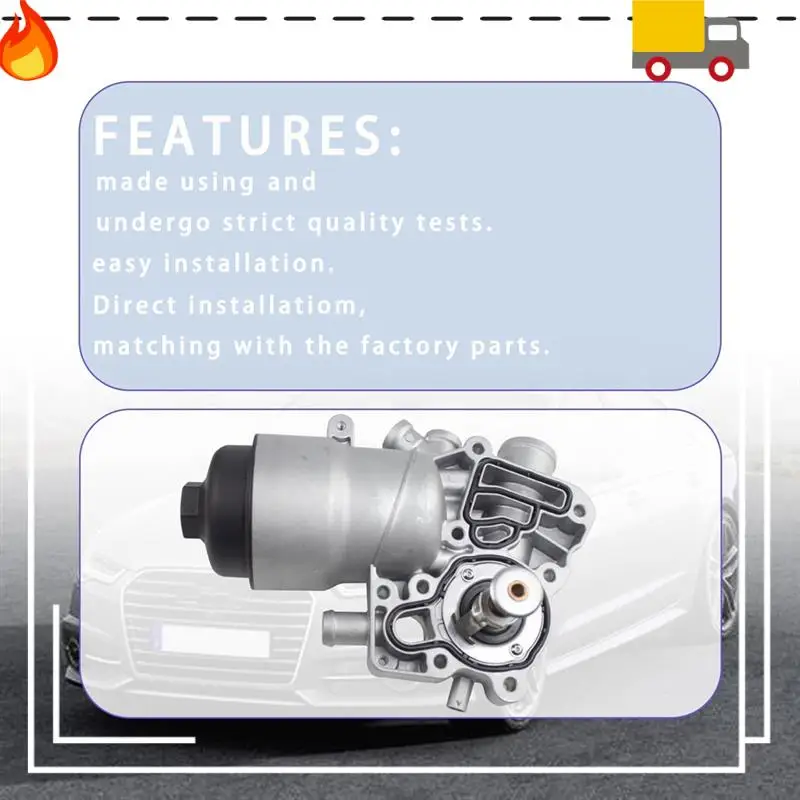 

Discount-Engine Oil Filter Base Assembly Aluminum Modified Oil Filter Housing Assembly 059115389P 059115389K For