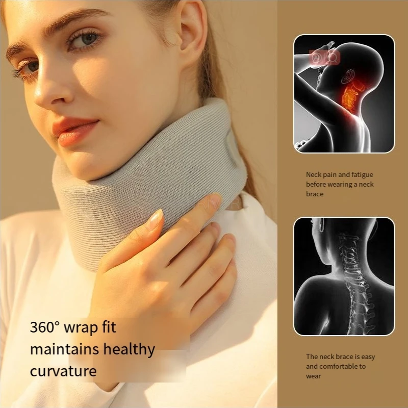 Neck Brace Anti Head Down Neck Tilt Orthosis Home Physiotherapy Traction Artifact Fixed Support Cervical Spine