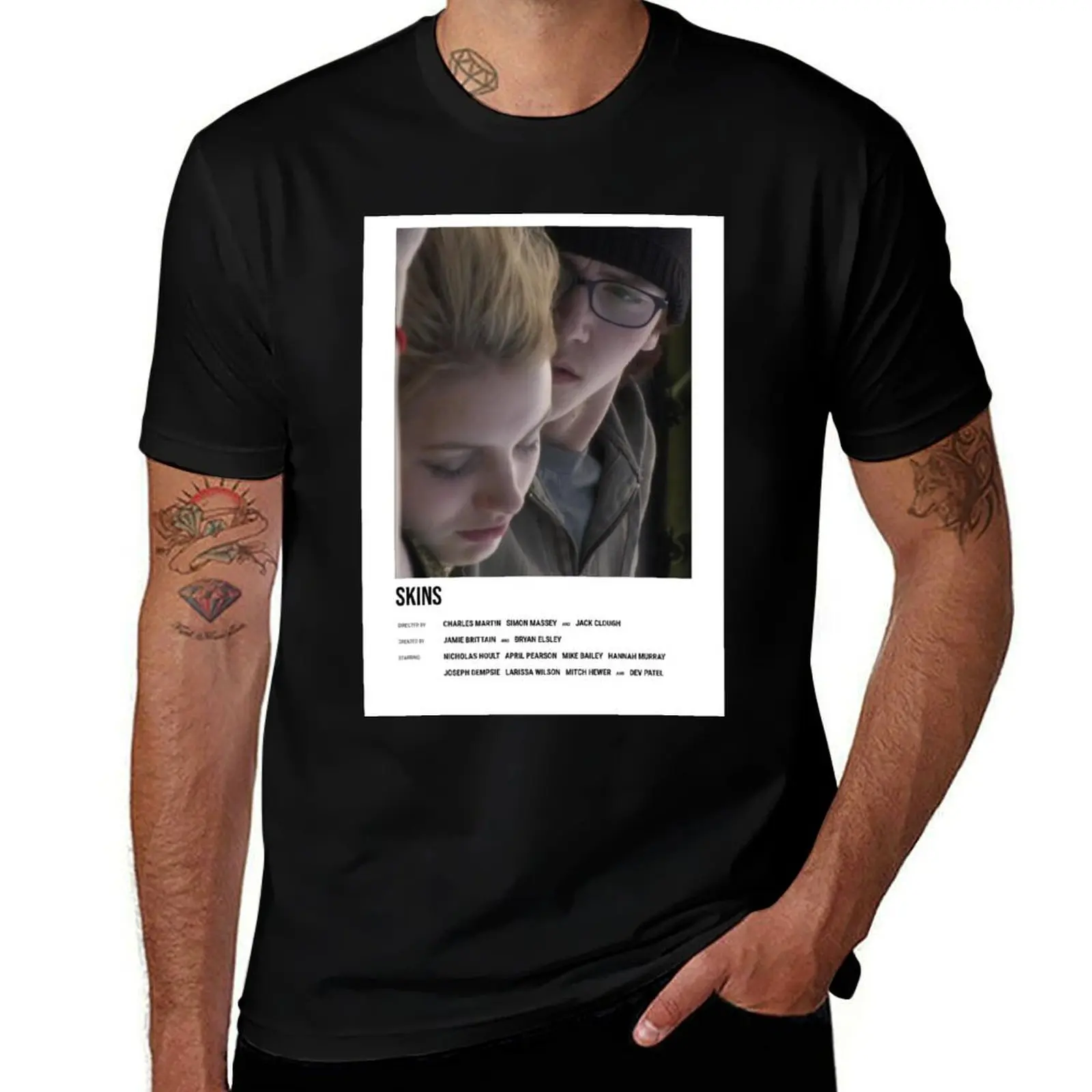 

Skins Show Cover (Sid and Cassie) T-Shirt t shirt man designer essential t shirt T-Shirt