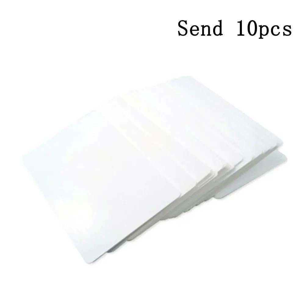 Classic Proximity 10pcs/Lot Thin Smart Card 13.56Mhz 0.8mm Thin RFID Card IC Cards