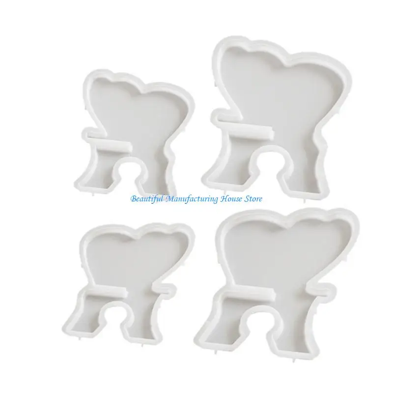 

E56A Artistic Butterfly Book Hold Silicone Mold Space Saving Desk Accessory