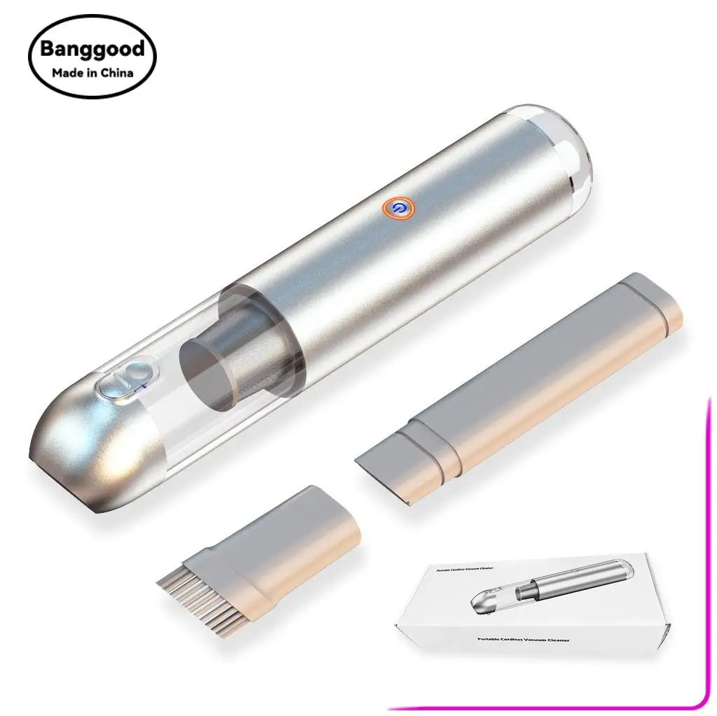 V11 High-power Mini Car Interior Household Portable Rechargeable Wireless Car Vacuum Cleaner Dust Cleaning