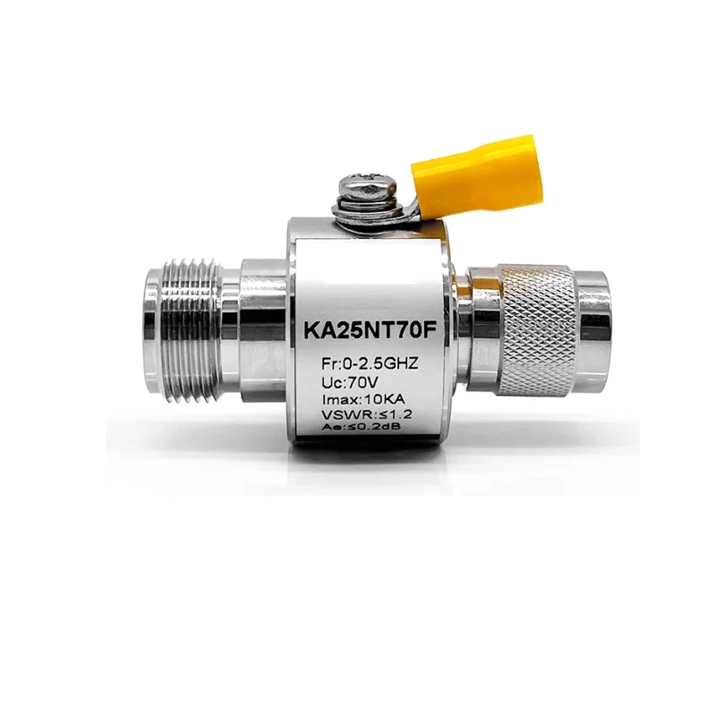 KA25NT70F antenna feeder surge protection 2.5G3G frequency GPS lightning protection N/K female to TNC/J public feeder