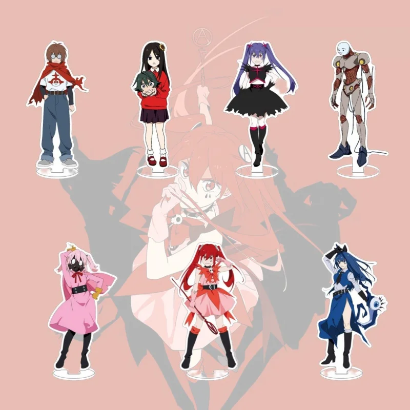 Anime Magical Destroyers Acrylic Stand Model Figure Cosplay Plate Holder Topper Birthday Fans Keychain Desk Decor Plate Gift