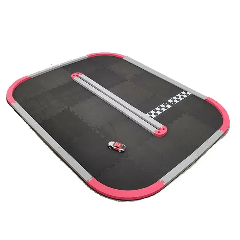 

50cm Track Set for 1:24 1:27 1:28 1:43 Scale RC Cars Family Practice Race Home Use 3*2m RC Tracks for Boys' RC Airplane Parts