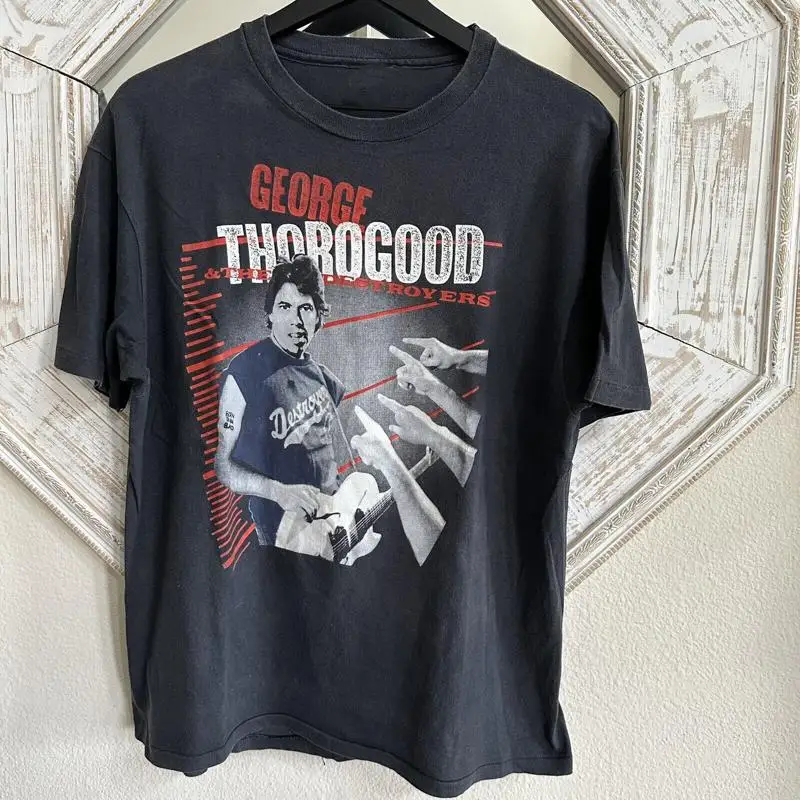 

Новая футболка George Thorogood Tour 1988 для фанатов S 5XL Bs219