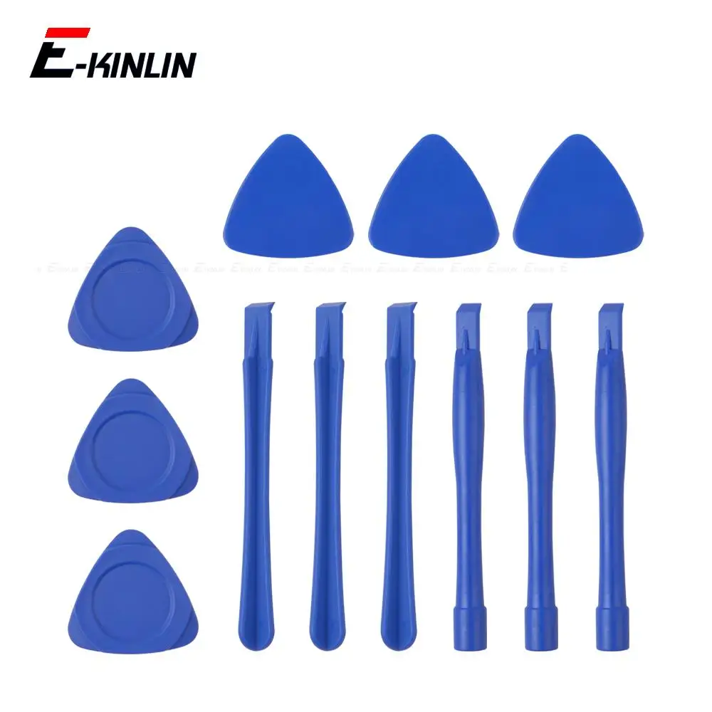 12 in 1 Triangle Pry Spudger Open Tools Disassembly Crowbar Teardown Screen Battery Repair Kit For iPhone Android Mobile Phone