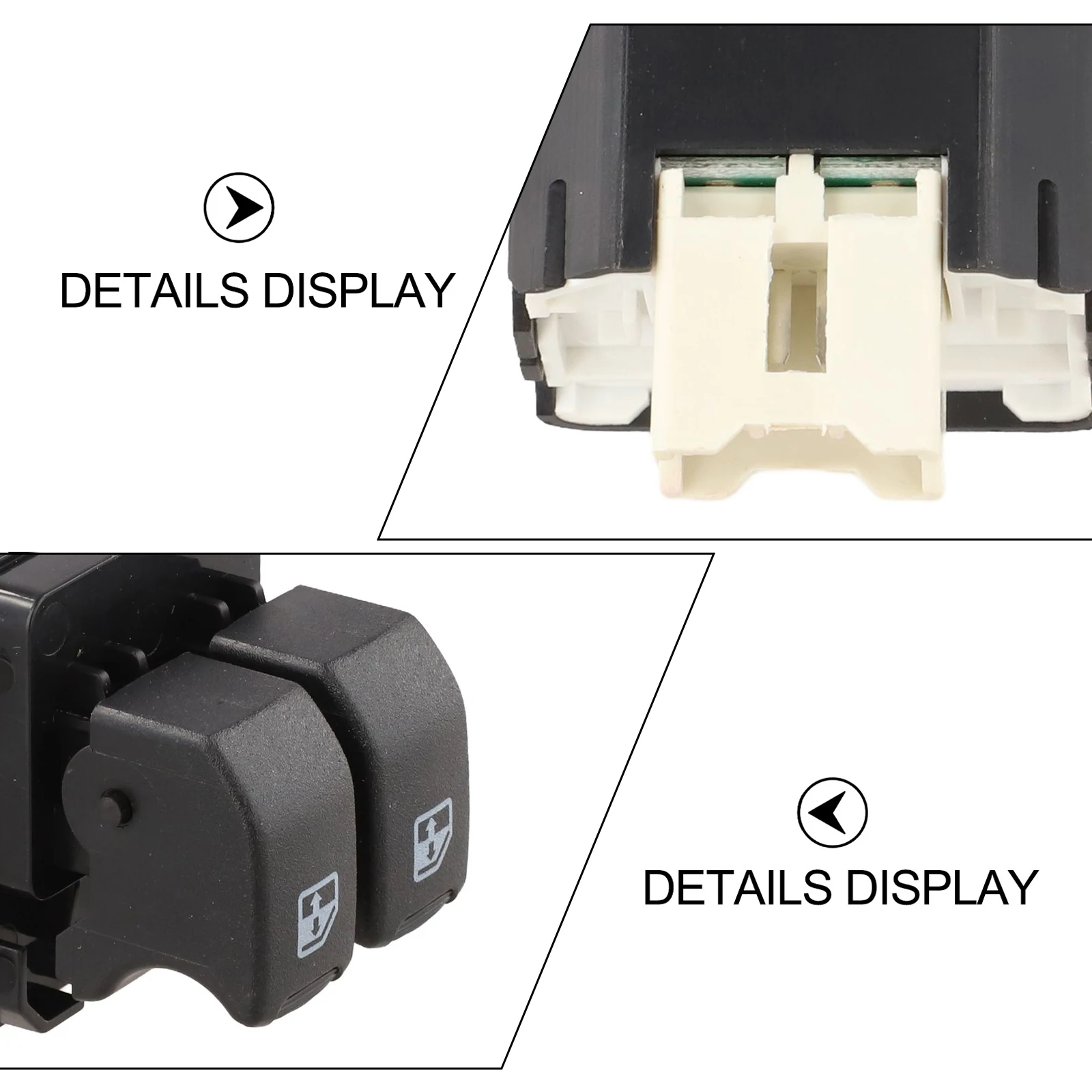 Matiz Kalos Switch Front Left Switch Automotive Repair Parts As Shown Compatibility With Multiple Models Direct Replacement Part