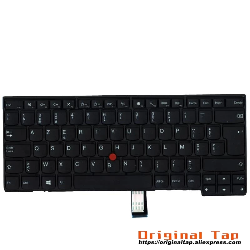 Lenovo Thinkpad,l440, l450, l460, t440, t440s, t431s, t440p, t450, t450s, t460, 04y0830, 00hw882, 04y0868用のフランス語キーボード