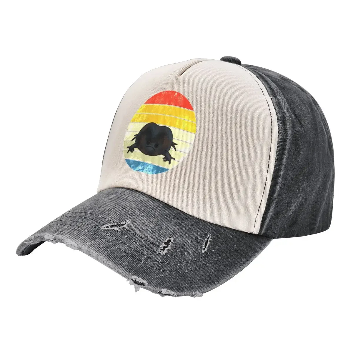 

Rain Frog Retro Sunset Baseball Cap Thermal Visor Horse Hat western Hat Rave Women Hats Men's