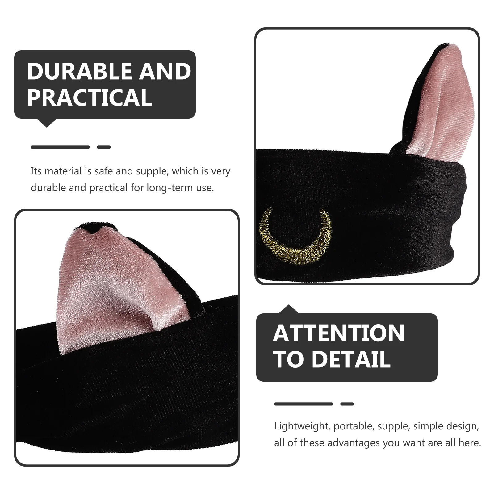 

Face Washing Headband Lightweight Portable Supple Design for Makeup Face Cleaning Spa Routine Comfortable Elastic Hairband