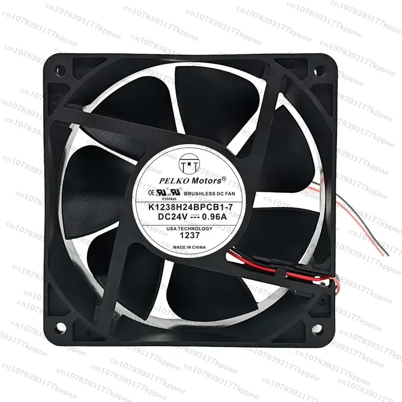 1PCS for PELKO MOTORS K1238Y24BPCB1B-5 24V 1.733A Cooling Fan New
