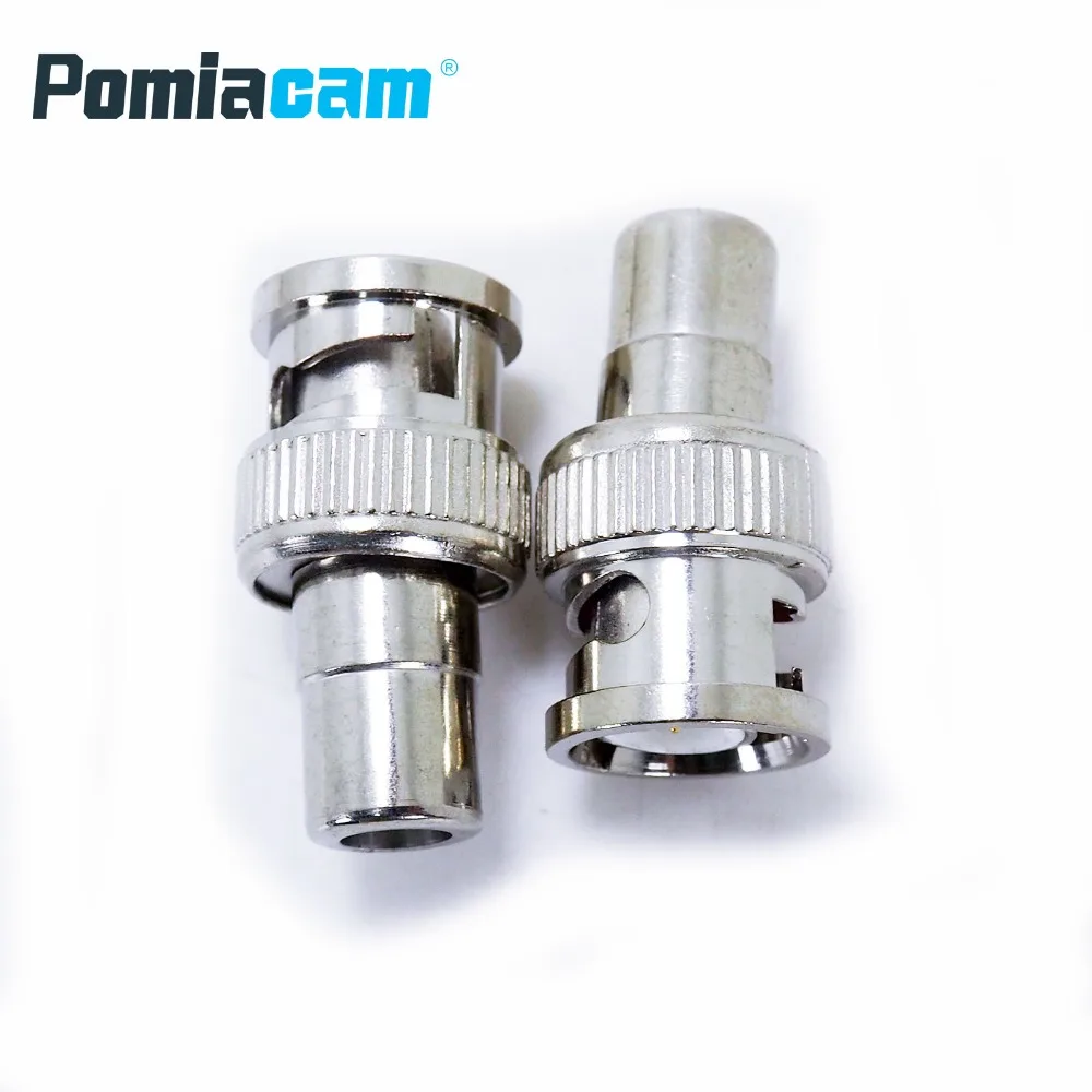 

B-1C 10pcs/lot BNC Male To RCA Female Adapter BNC Connector for CCTV camera BNC Male Plug To RCA Female Jack Adapter Connector