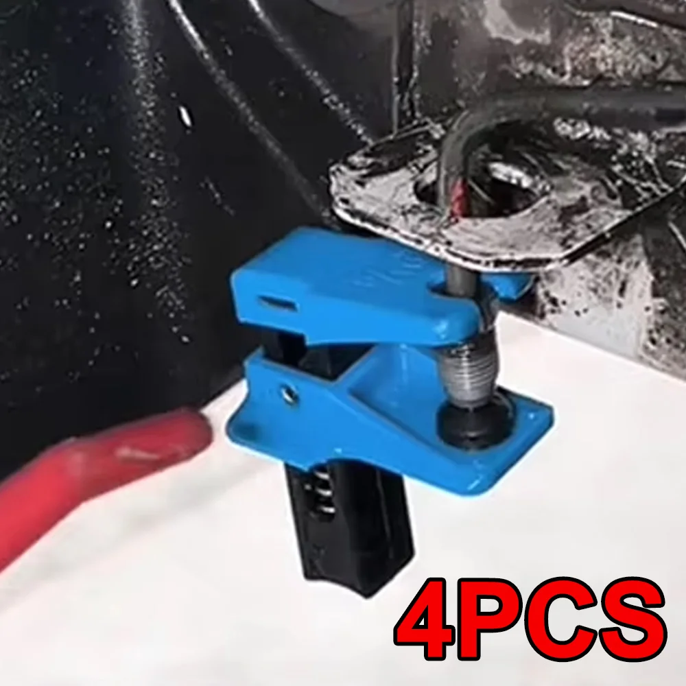 

4 шт., автомобильный тормозной масляный тормозной зажим, заглушка для труб, инструмент для предотвращения пролива масла, герметичные стопоры тормозных магистралей, заглушка автомобильных тормозных магистралей