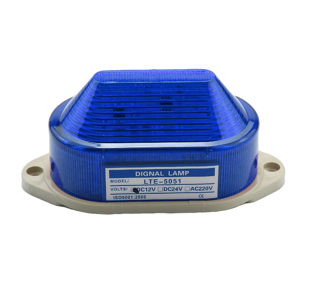 LED-5051/3051 ستروب ضوء إشارة تحذير 12 فولت 24 فولت 220 فولت مؤشر ضوء LED مصباح صغير ضوء وماض إنذار الأمن