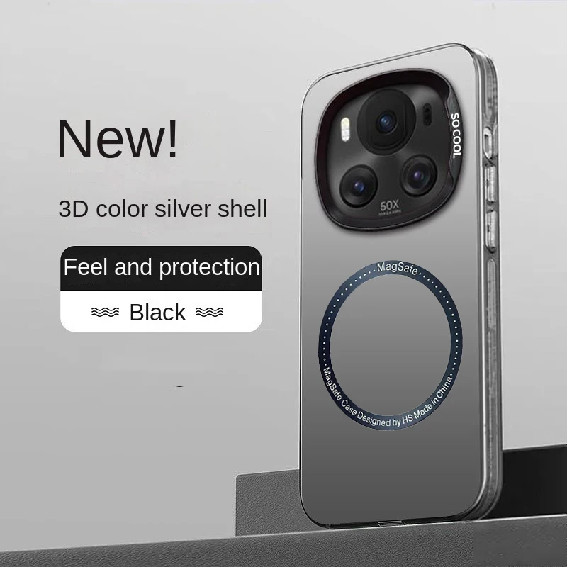 Für Magsafe Drahtlose Lade Matte Frosted Fall Für Honor 100 200 300 Pro Magie 6 7 Pro 90GT Play8T 9T 5G Stoßfest Abdeckung