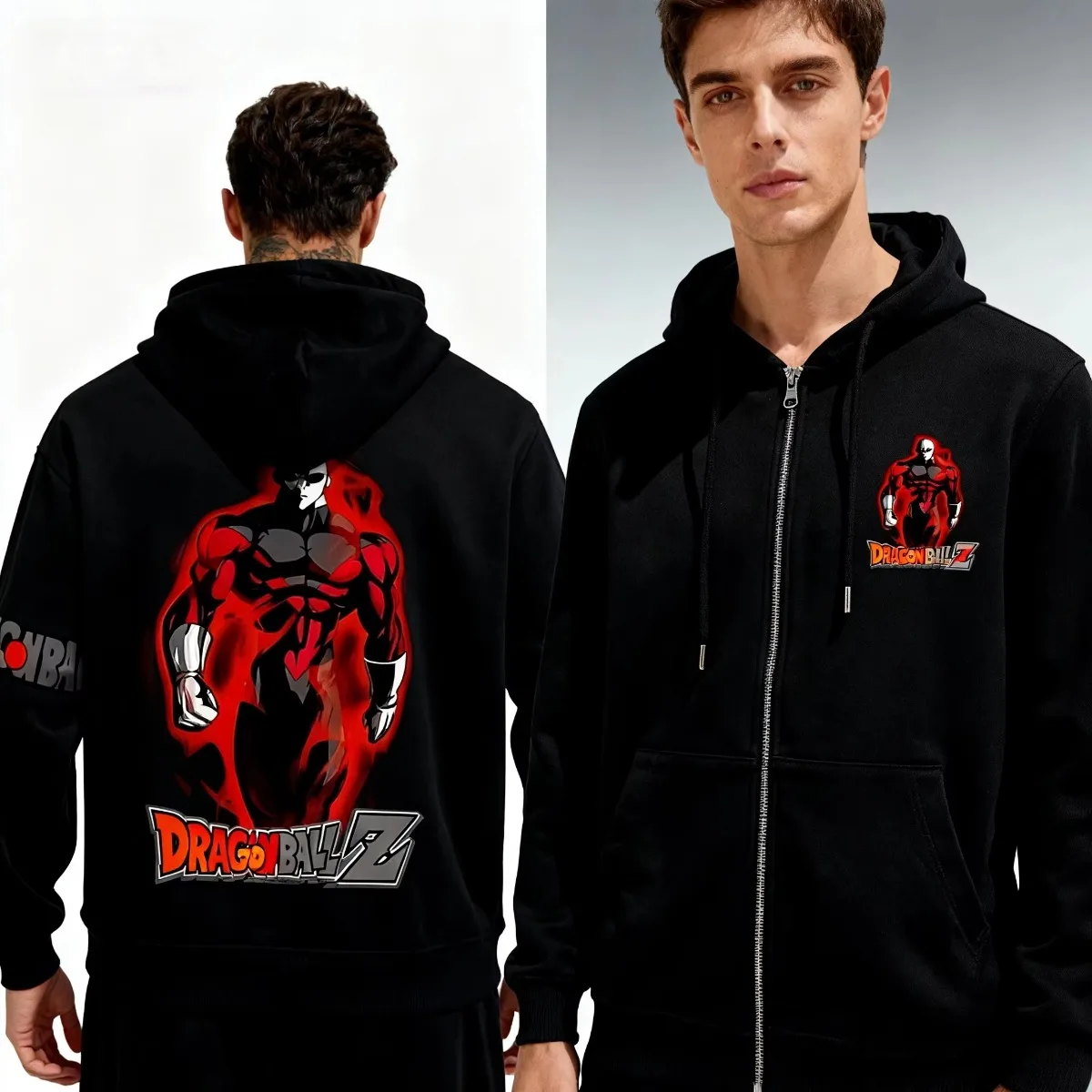

Dragon Ball 2025 New Hot Mens Windproof Hoodie Cotton Zip Jacket Warm Outdoor Coat for Bicycle Sports Travel Party Activities