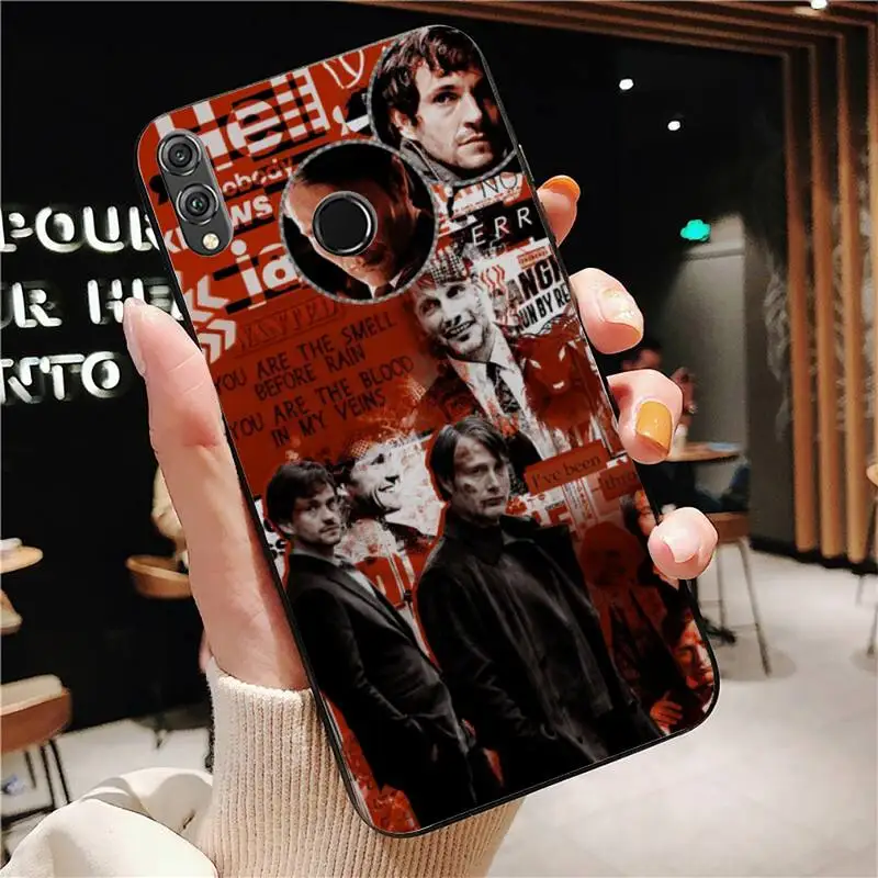 Cool Graham Hannibal Mads Mikkelsen Phone Case for Redmi 8 9 9A for Samsung J5 J6 Note9 for Huawei NOVA3E Mate20lite cover