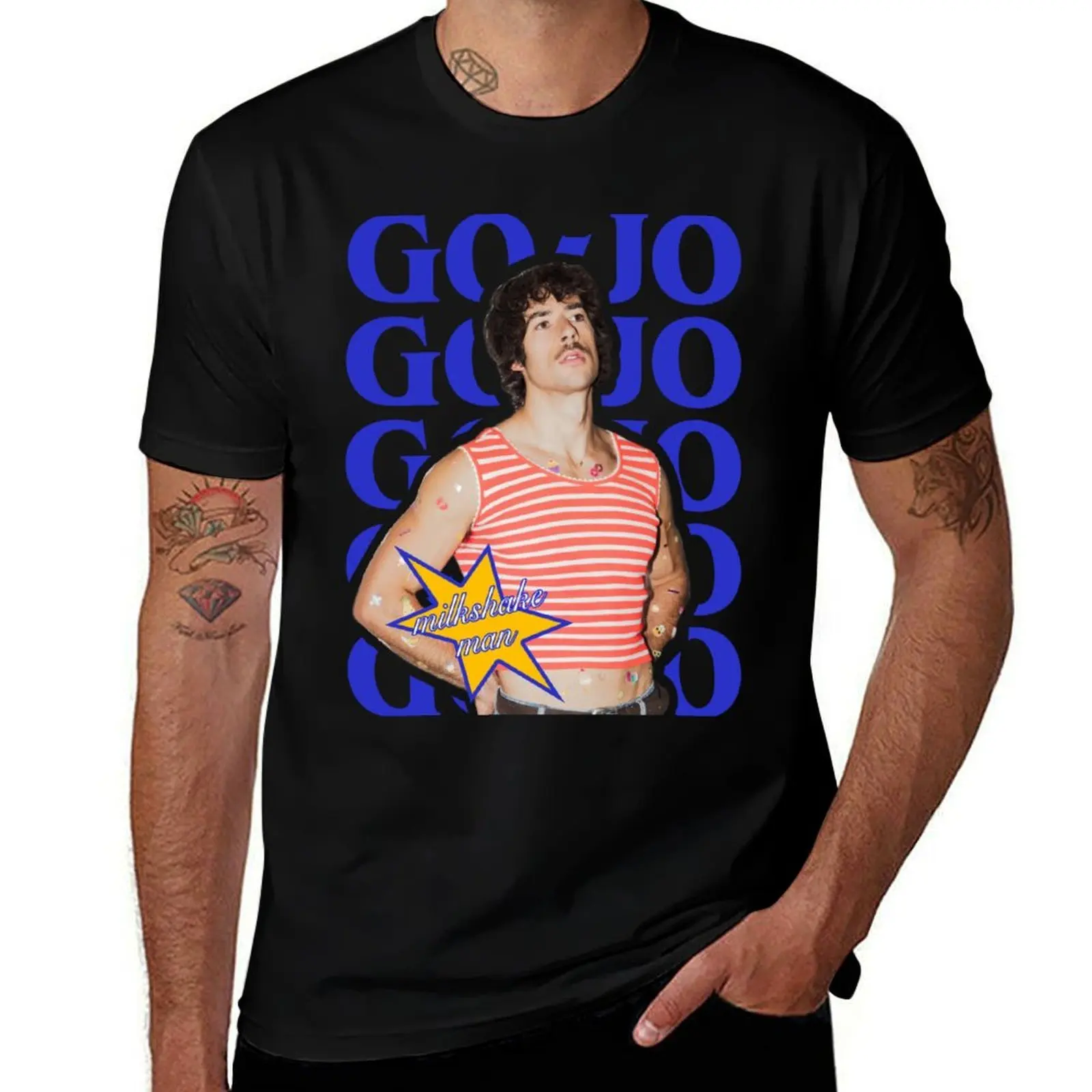 Go-Jo Milkshake Man Eurovision 2025 Australia Merch T-Shirt Lightweight Running Sports T-Shirt