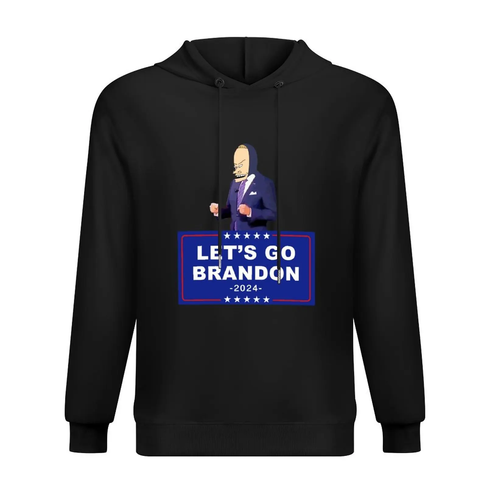 

Let's Go Brandon - Funny Joe Biden Cornholio - Bare Shelves Biden Hoodie men wear men's coat oversized hoodie