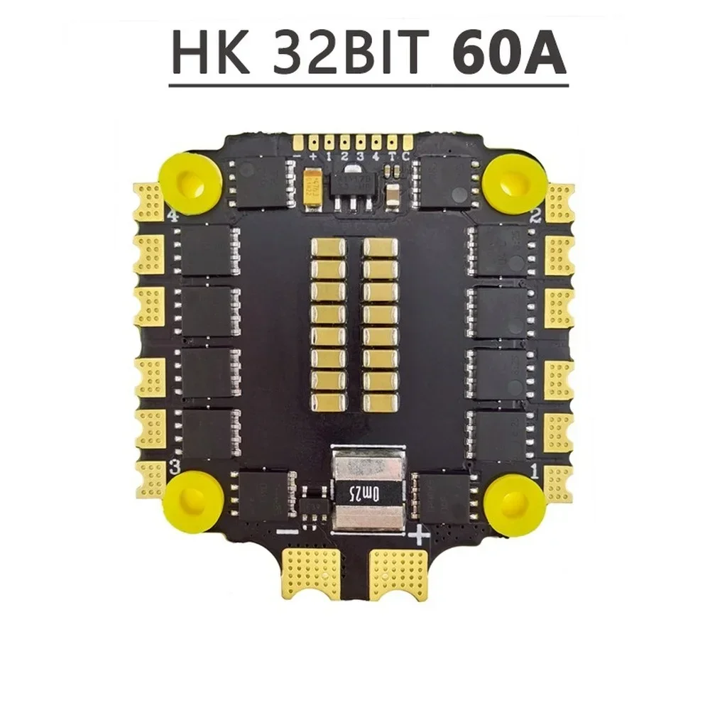 HAKRC 32BIT 40A 60A BLHeli-32 4in1 ESC Speed Controller 8BIT 35A 50A BLHeli-S DShot150/300/600 PWM 2-6S for RC FPV Racing Drone