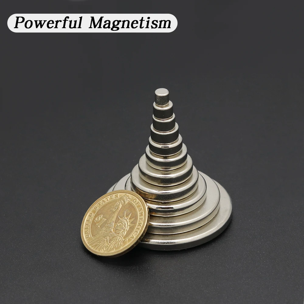 5x5 10x5 20x5 30x5 Super Powerful Round Neodymium Magnets NdFeB Permanent Strong Magnetic imanes Multi‑Use Refrigerator Magnets