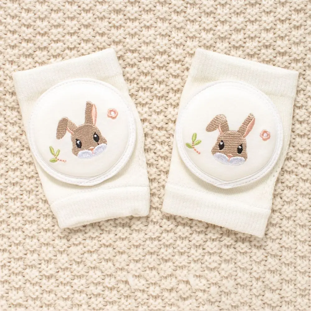 Gear Creative Cartoon Design Sponge Cotton Rabbit Thin Section Crawling Toddler Child Leg Pads Baby Knee Pads Elbow Pads