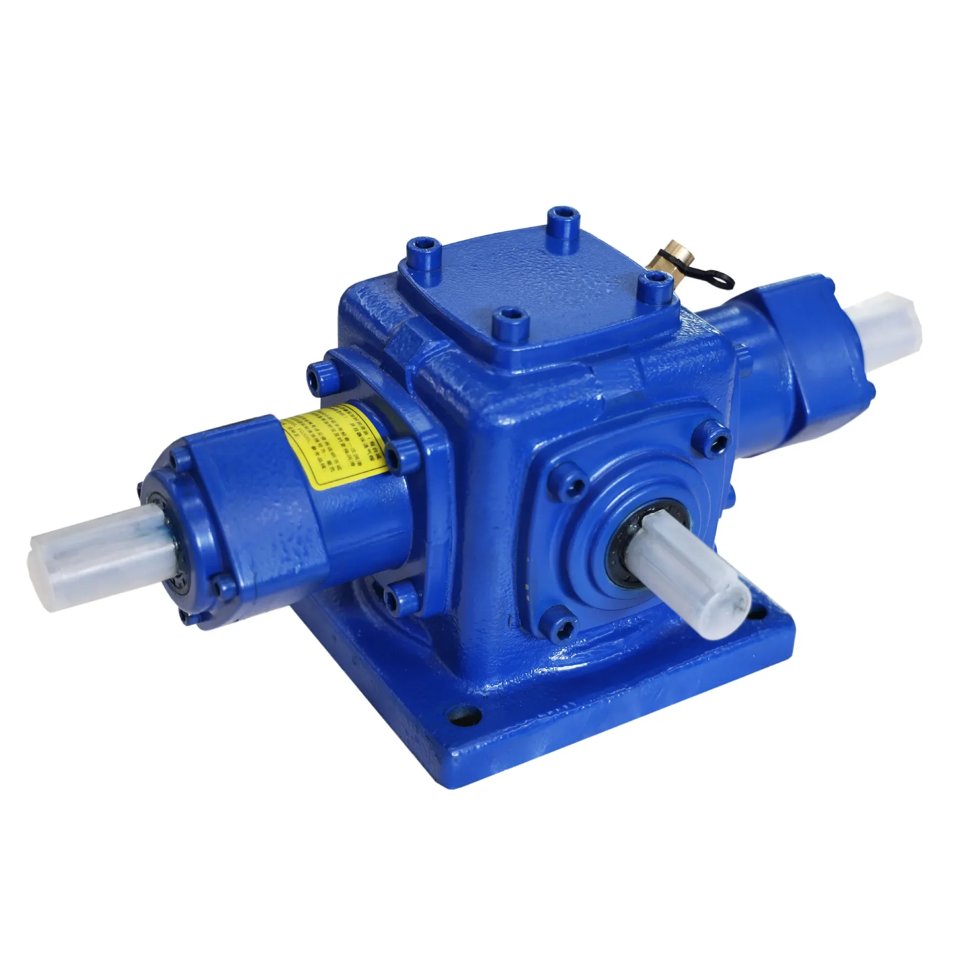 

High quality T series spiral bevel steering rotary slasher gearbox lawn mower spare parts agricultural gearbox