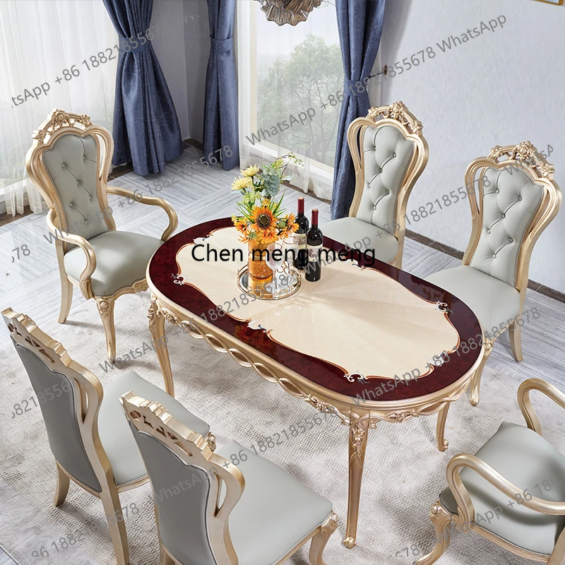 Gold Nordic Dining Tables Restaurant Party Big Luxury Kitchen Dining Tables Salon Modern Wooden Tavoli Da Pranzo