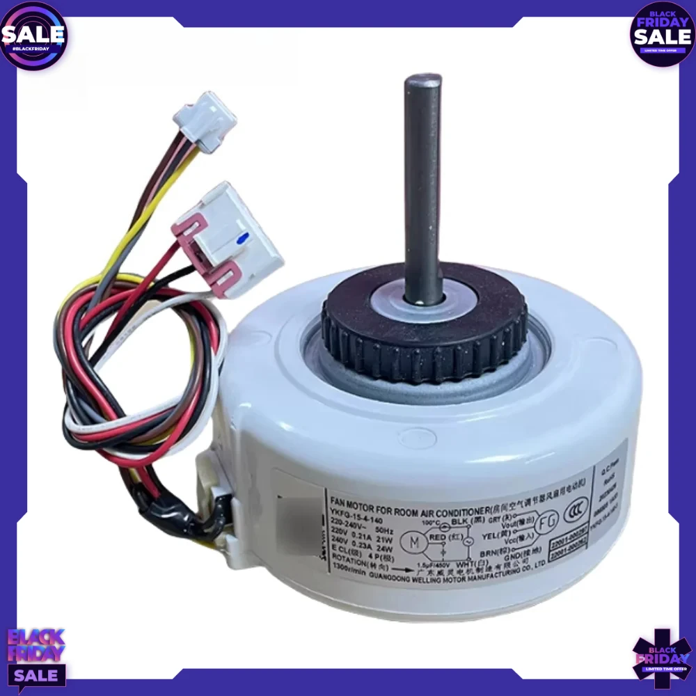 New for TCL Air Conditioner 1-1.5P Indoor Motor YKFG-15-4-140 Air Outlet Motor view 2