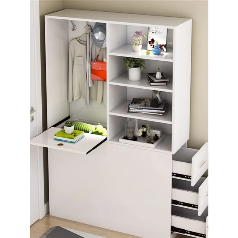 foyer corner crevice wardrobe against the wall side pull narrow corner cabinet bedroom bedside wardrobe storage storage storage