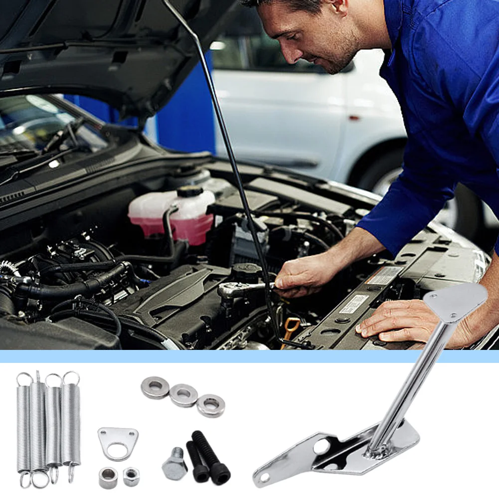 

Throttle Dual Return Spring Kit with Dual Return Spring Set Carburetor Throttle Return Springs Kit for Holley SBC BBC for Chevy