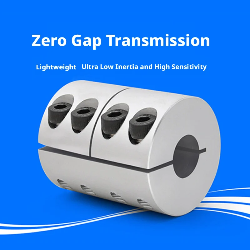 GX Series Rigid Coupling, 7075 Al Alloy, 12.9 Screws, Zero Backlash, 10–230N·m, 8000–31000 RPM, Custom Bore