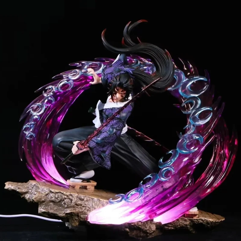 Spot goods genuine  BANDAI  Demon Slayer Kokushibo Tsugikuni Yoriichi Figure Models anime character  Birthday gift for boys - view 3