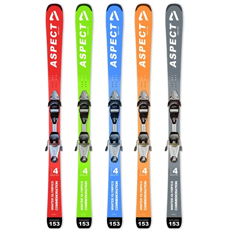 Wholesale Custom Winter Sports Alpine Ski All Mountain Twin Tips Ski Back Country Ski For Adult and Kids