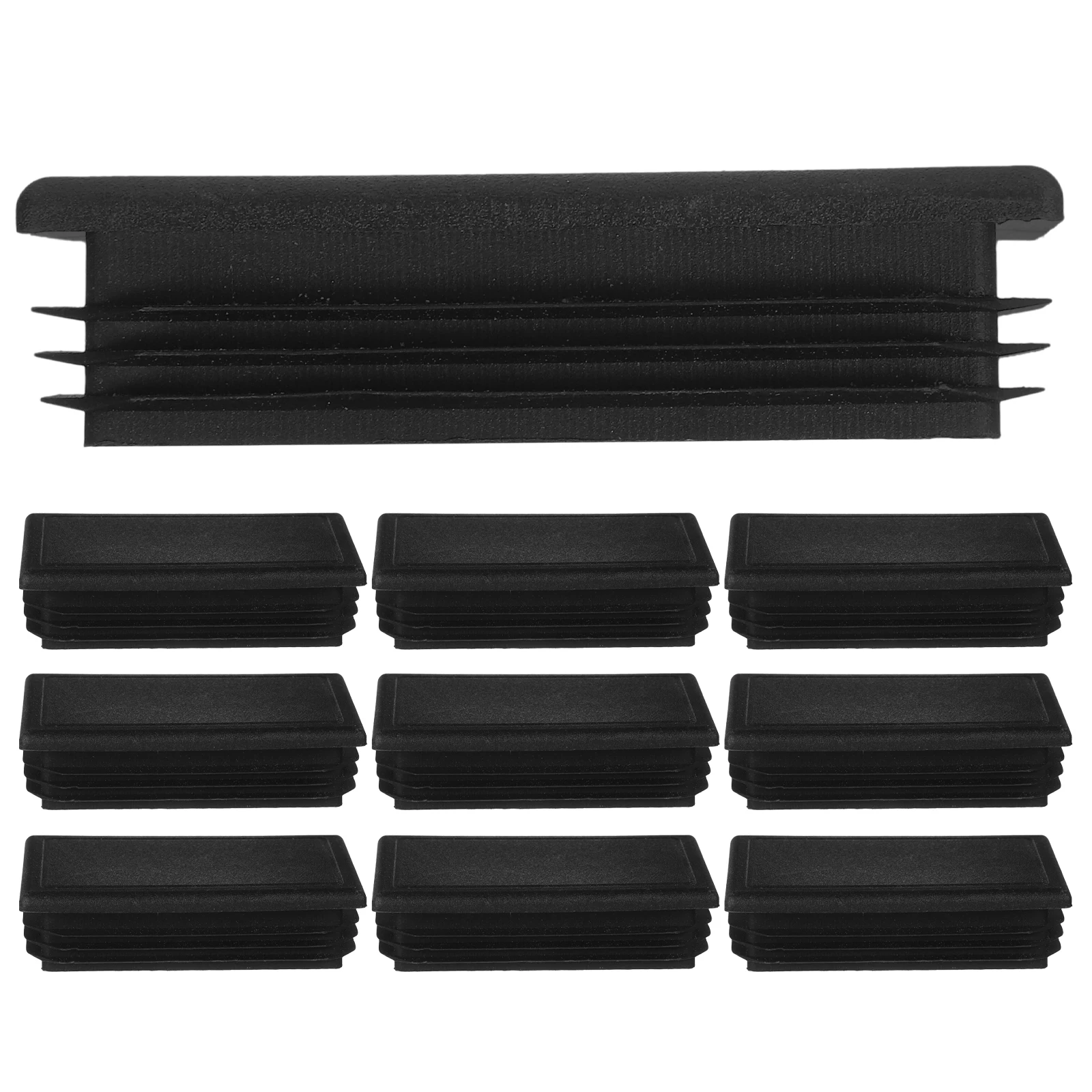 

10 Pcs Plug Furniture Plugs Chair Leg Caps Table Legs Pad Tubing End Caps Steel Pipe Insert FinishingPlug Hardware