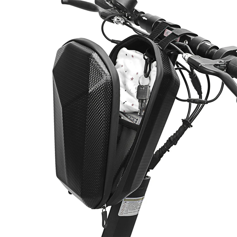 Electric Scooter Bike Handle Bar Bag Electric Folding Bicycle Handle Bag EVA Hard Case For Balance Car M365