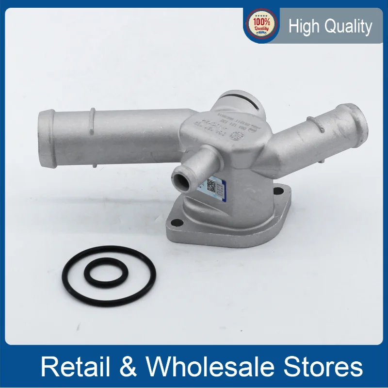 Aluminum Engine Cooling Flange / Sensor 06A121132 for Audi A3 Seat/Cupra Skoda Octavia Fabia VW Beetle Transporter Golf