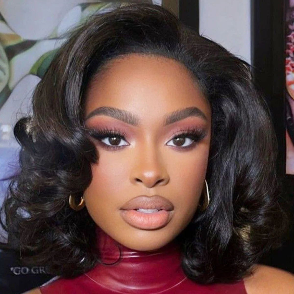 

Bob Wig Human Hair 13x4 Body Wave HD Lace Front Wigs Human Hair Pre Plucked Short Bob Wigs Brazilian Loose Wave Human Hair Wig