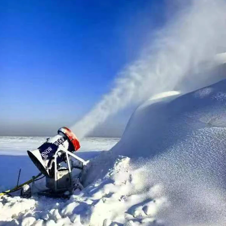 Commercial Artificial Snow Making Machine Automatic Snow Gun Cannon Equipment for Ski Resorts view 2