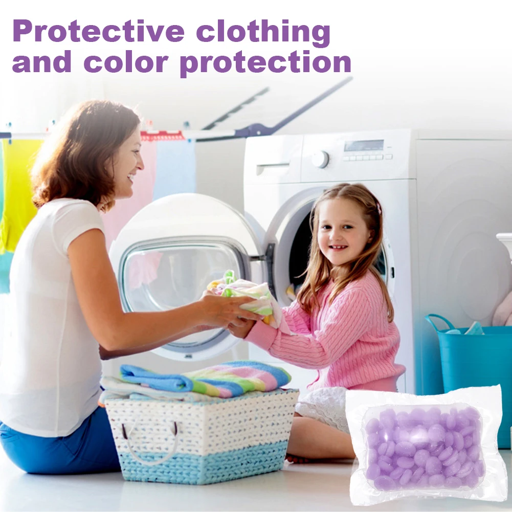 100PCS Laundry Beads Detergent - Perfume Fragrance Laundry Detergent 评论和价格
