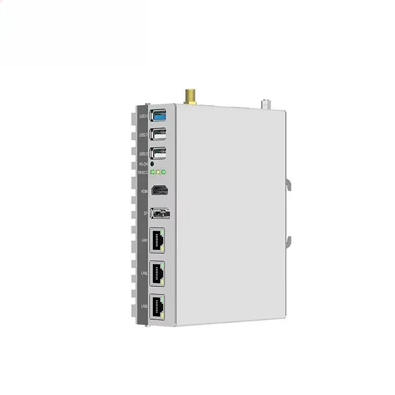 Factory Direct Cheap Mini Industrial PC PC6012 with Core J1900 8 128GB SSD Linux OS Fanless WiFi Mini Box PC