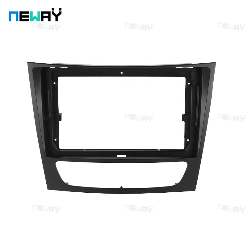 Car Radio Plastic Fascia Panel Frame For Mercedes Benz E-class W211 E200 E220 E300 E350 E240 2002 - 2010 Fitting