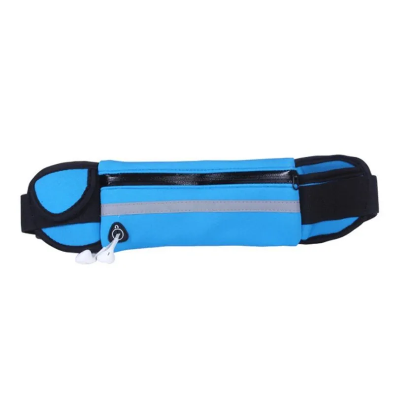 Riñonera con botella de agua para hombre y mujer, bolsa deportiva impermeable para teléfono, Maratón, correr, montar al aire libre, Fitness