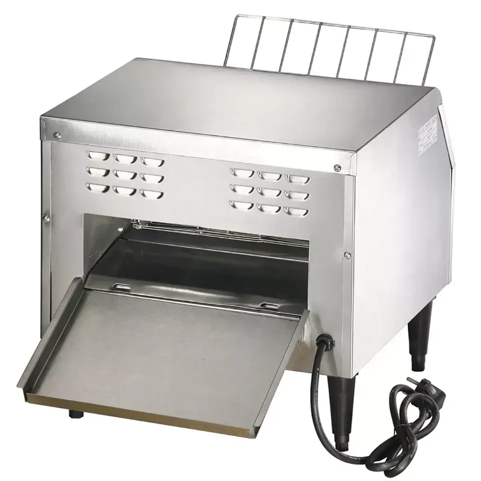 Commercial 2.6kw Electric Bread Machine Automatic Conveyor Toaster Shawarma Toaster Machine,