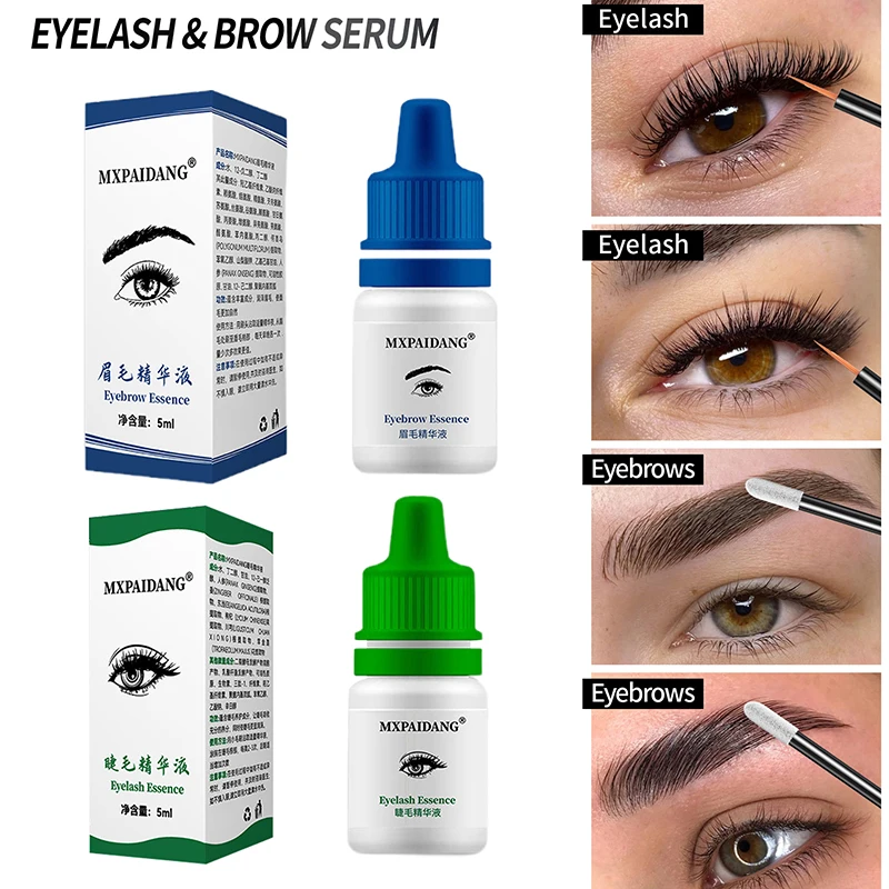 Fast Eyebrow Growth Serum Eyelash Hair Growth Anti Hair Loss Product Prevent Baldness Fuller Thicker Lengthening Eyebrow Makeup